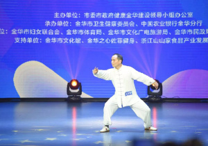 我会王法雅获首届健康金华行动“健康达人”称号