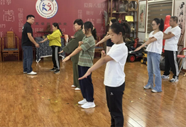 武义县武术协会举办叶问咏春拳公益培训班