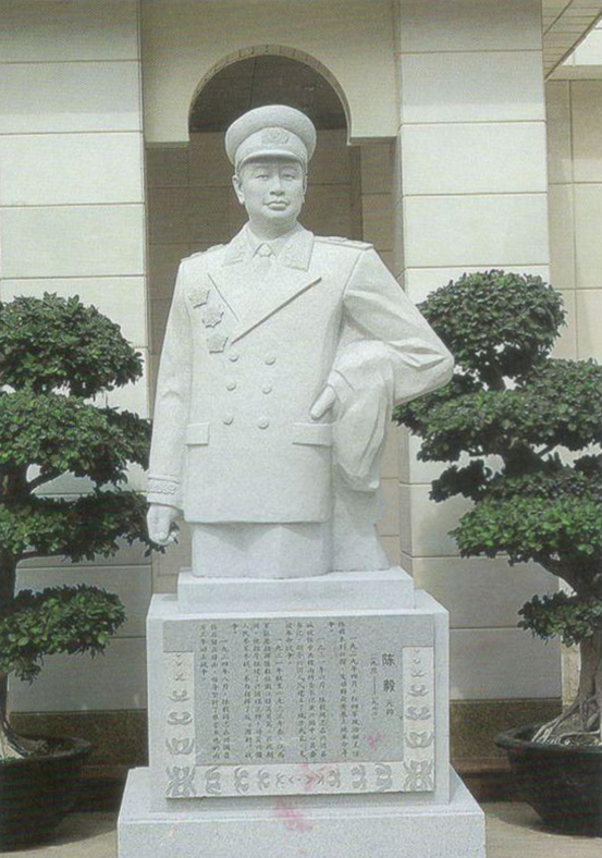 陈毅  元帅  珍藏国家将军公园   高3米
