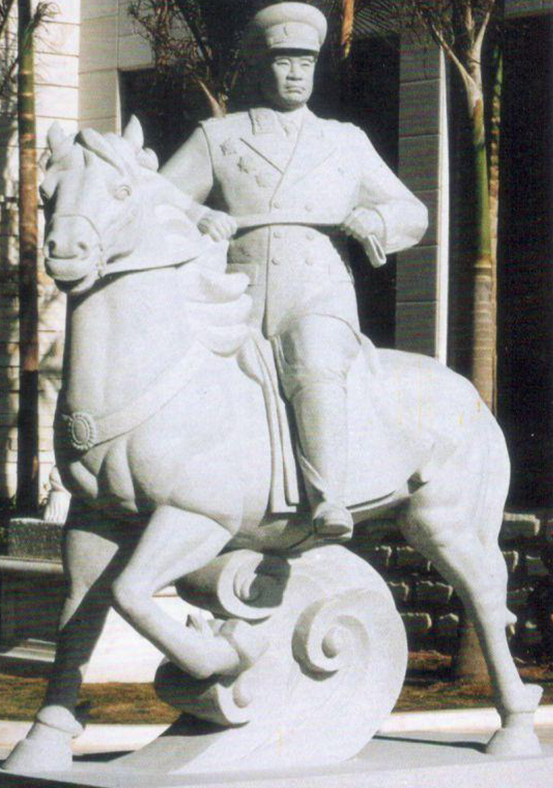 朱德 元帅 珍藏国家将军公园 高3米