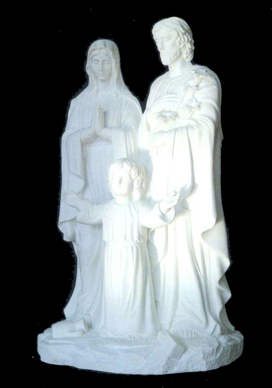 圣家 高2米（中国石雕11-2）