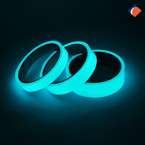 Dark blue luminous tape 