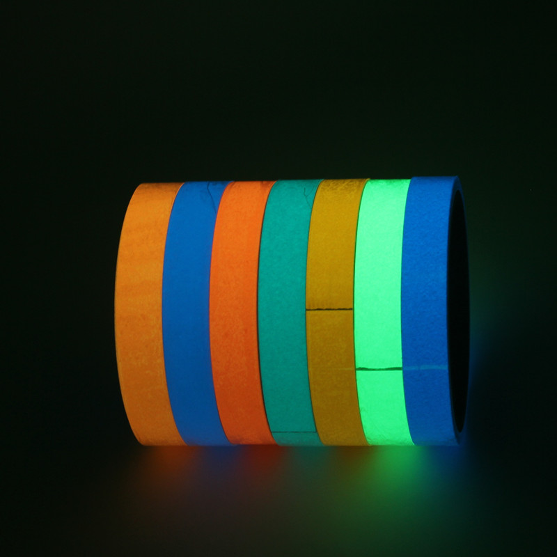 colorful photoluminescent sheeting 