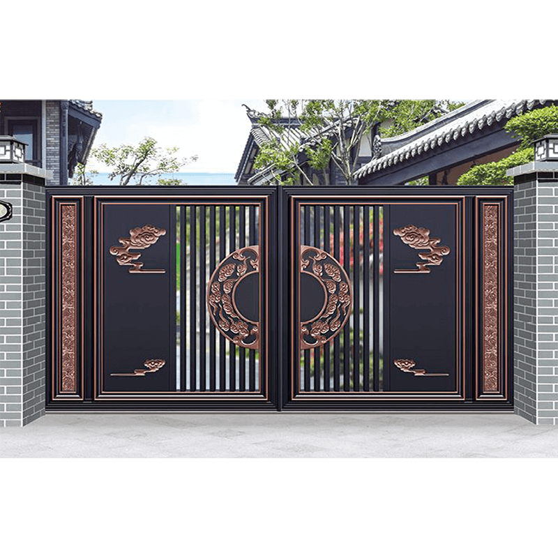 Chinese Courtyard Aluminum Art DoorLM-8037