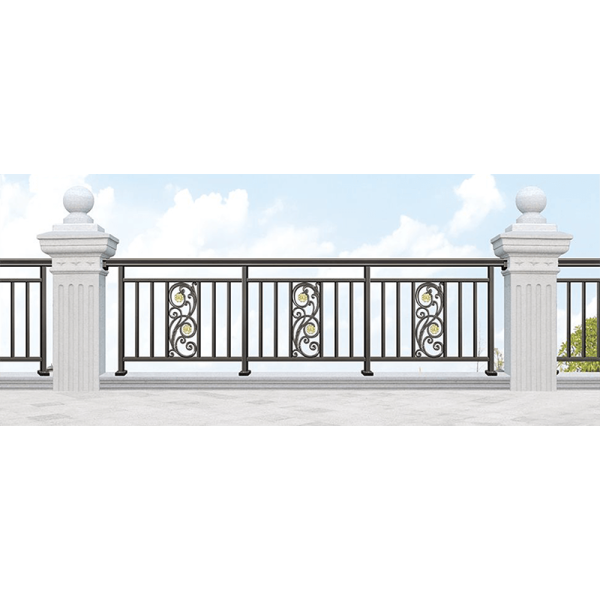 Aluminum Art Balcony GuardrailLM-8075