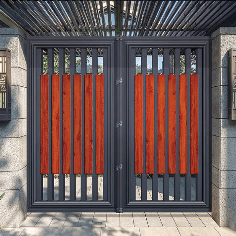 Chinese Courtyard Aluminum Art DoorLM-8042