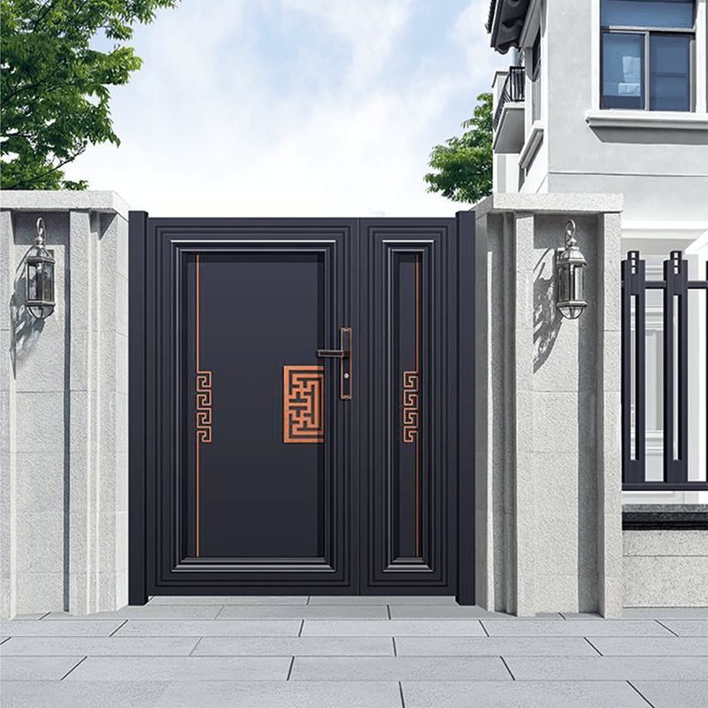 New Chinese Style Aluminum Art DoorLM-8035