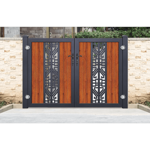 Chinese Courtyard Aluminum Art DoorLM-8045