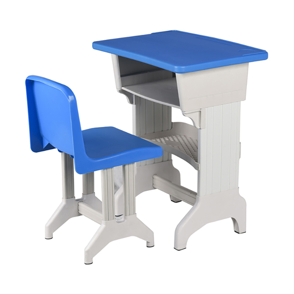 Wide board single desk + chair