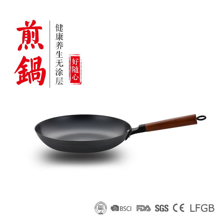 铸铁真不锈煎锅ZT-JP28