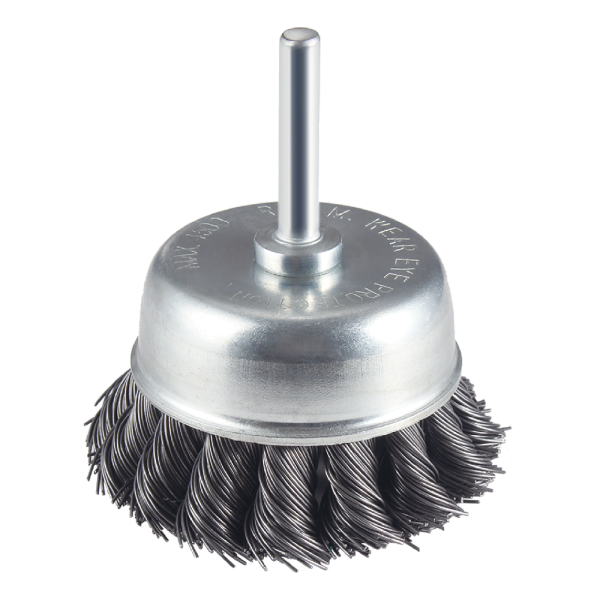 Shafted Cup Brush, Twisted -YDM9013