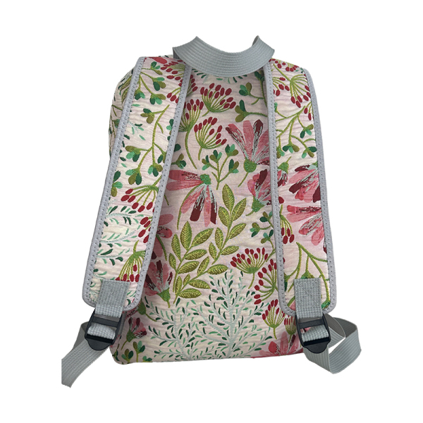 FREEMAN织锦肌理感浮雕提花--繁花系列 经典背包 