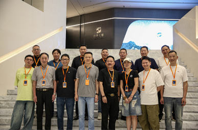 诸暨市装修业名匠委员会专家莅临梵蒂斯总部参观交流
