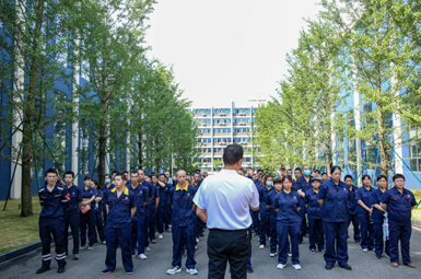 安全先行 护航生产 | 浙江华威家居集团开展消防安全专项演练