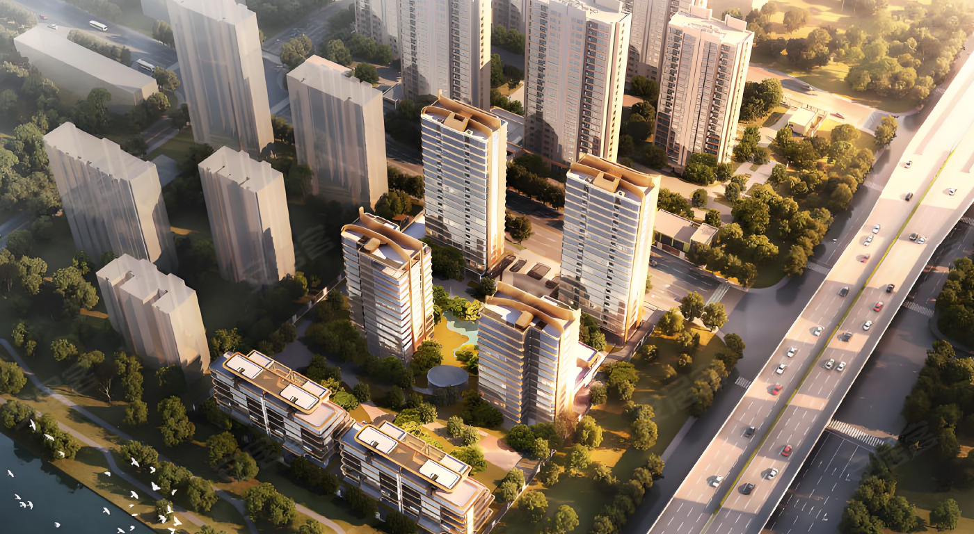 浙江杭州,滨江锦上万象府,Zhejiang Hangzhou Binjiang Jinshang Wanxiang Mansion