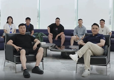 合肥设计师团队莅临浙江华威家居集团参观交流