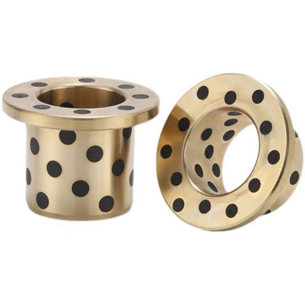 Flange Bushings with graphites lubricants