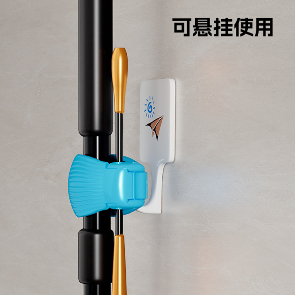 带孔束竿器 
