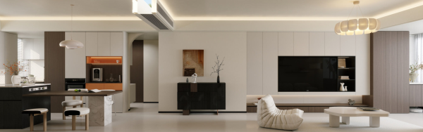 金凯德智慧家案例赏析 | 现代极简原木风，让家成为治愈身心的艺术容器