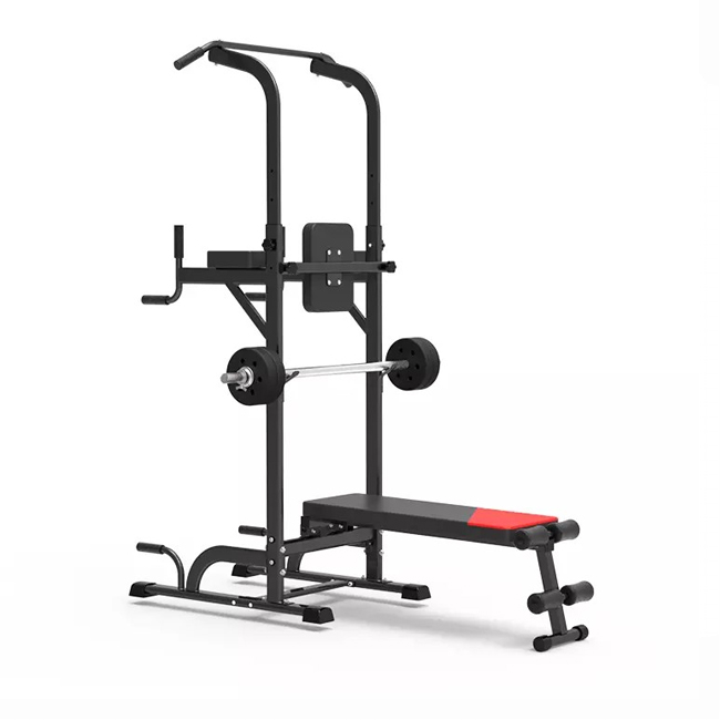 Weight folding multi-purpose Integrated Gym Trainer Pull Up Power Tower GZY-B308S
