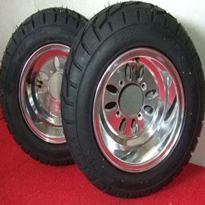 10X8 inch wheel & tyreGZY-M1080P wheel or with tyre