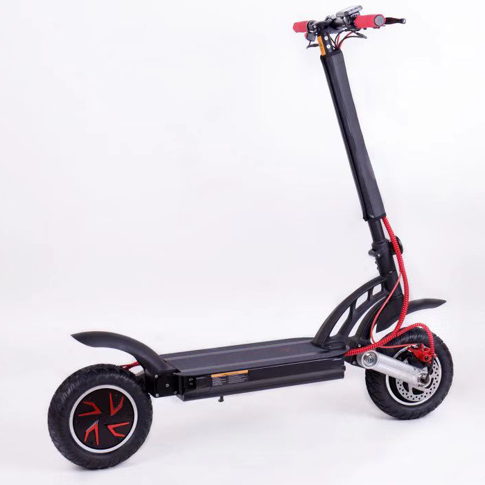 1000W Hot sale 10 Inch Foldable Dual Drive Electric ScooterGZY-9810A