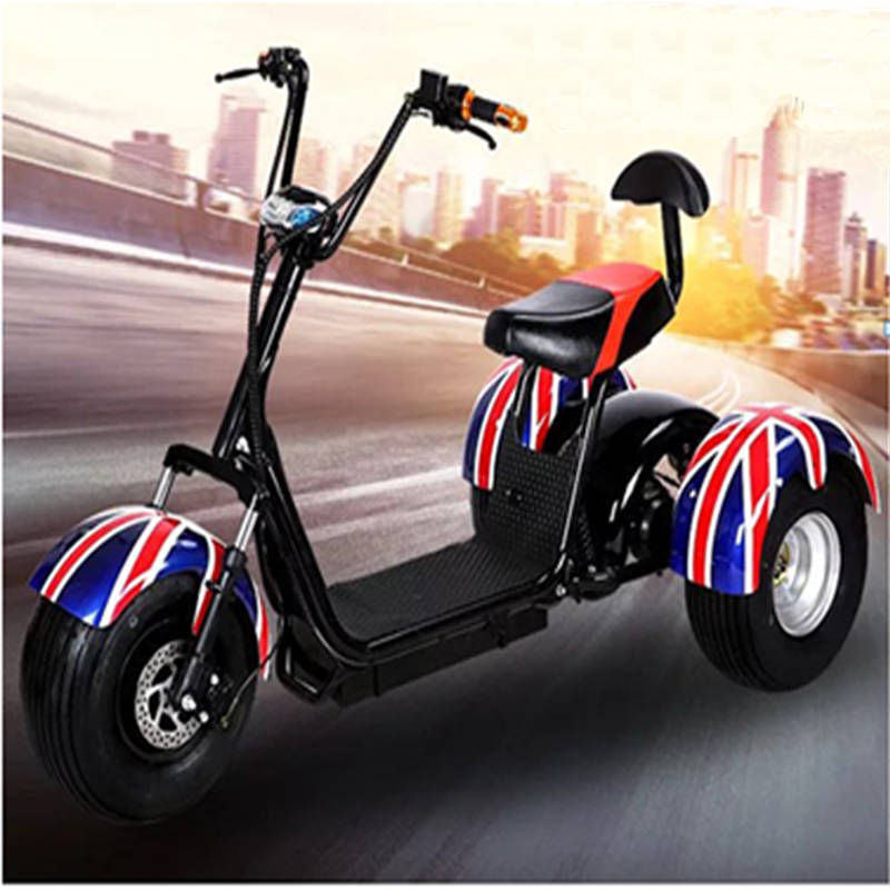 2019 Hot sale 1500w Fashion Adult Big Wheels City Coco Electric ScooterGZY-07