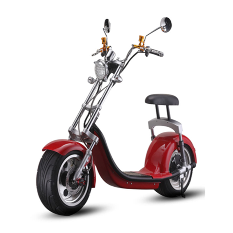 1500w Hot sale 18Inch  Adult  Rubber Tubeless Tire City Coco Electric ScooterGZY-06(X9)