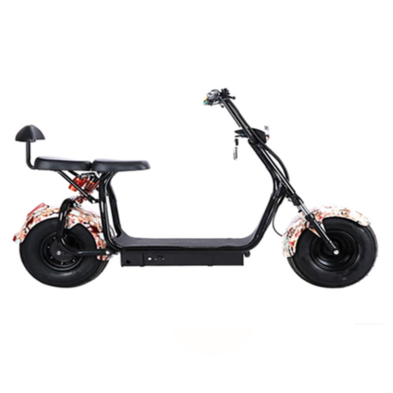 2019 Hot sale 18Inch  Rubber Tubeless Tire Fashion Style City Coco Electric ScooterGZY-02