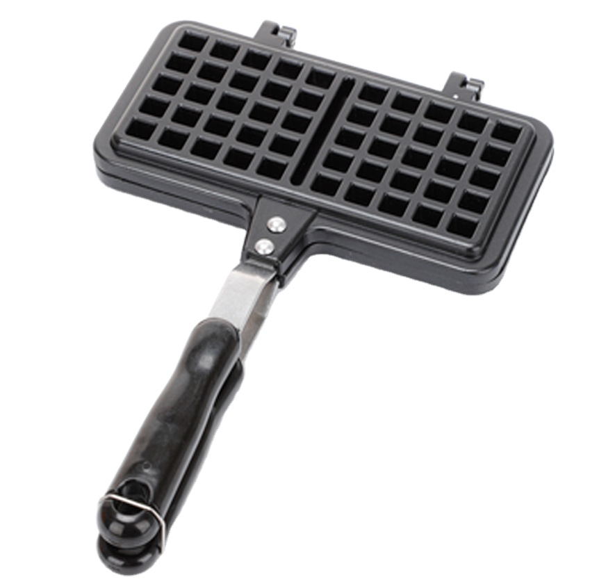 Die Cast Aluminum Various Widely Used Fill Non-stick Twin Waffle MakerGZY-WF023