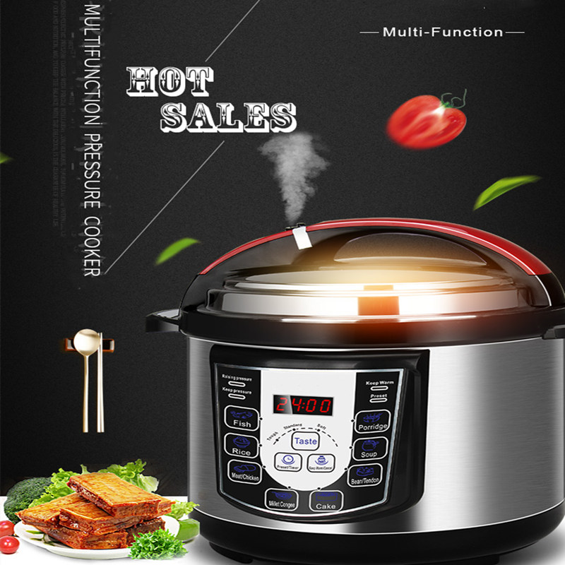 5.0L Safe Electric Pressure Cooker for Home UseGZY-E05
