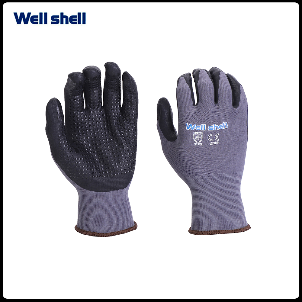 Safety Work Gloves MicroFoam Nitrile CoatedWL-NFD211