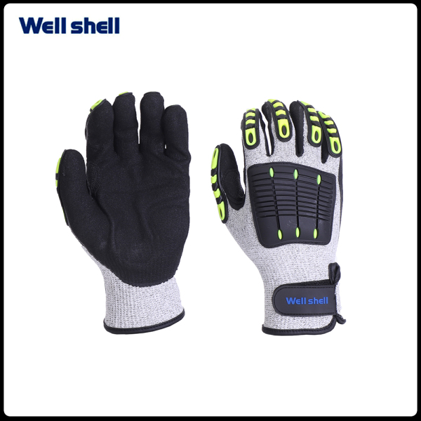 Safety Work Gloves MicroFoam Nitrile Coated WL-LF600