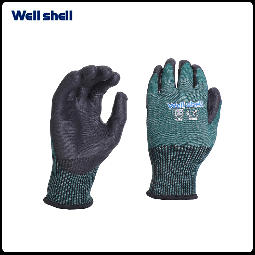 Safety Work Gloves MicroFoam Nitrile CoatedWL-LF500