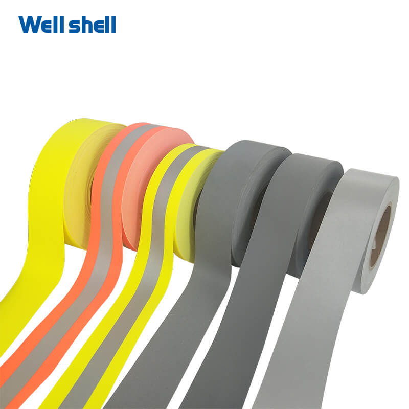 Silver Reflective Fabric Tape WL-R0013M