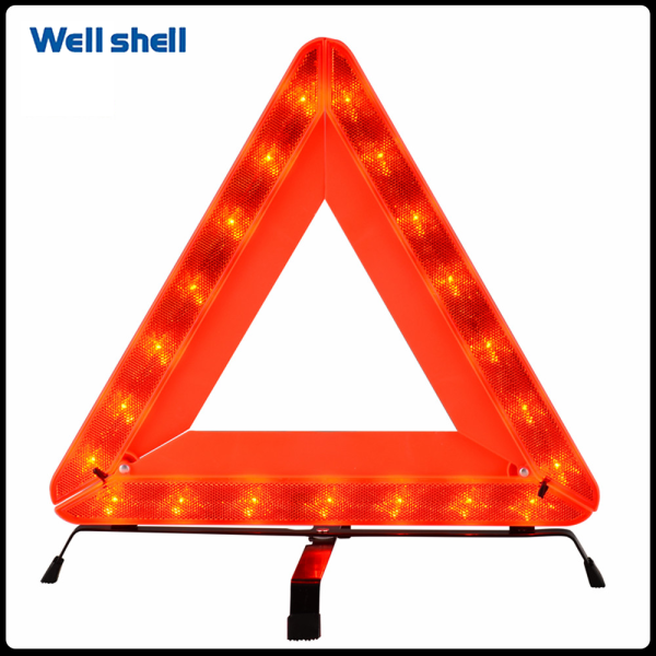 CE E-mark emergency kit flashing emergency led traffic warning Triangle WL-134