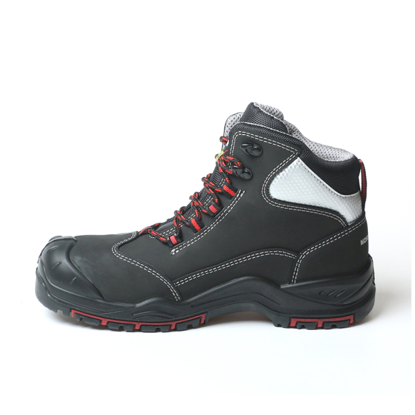 Safety boots manager brand safety shoes manufacturer leather safety shoes boots men work shoes black WL-8664