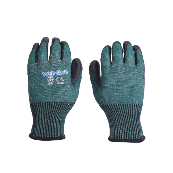 Safety Work Gloves MicroFoam Nitrile Coated WL-LF500