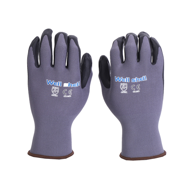 Safety Work Gloves MicroFoam Nitrile Coated WL-NFD211