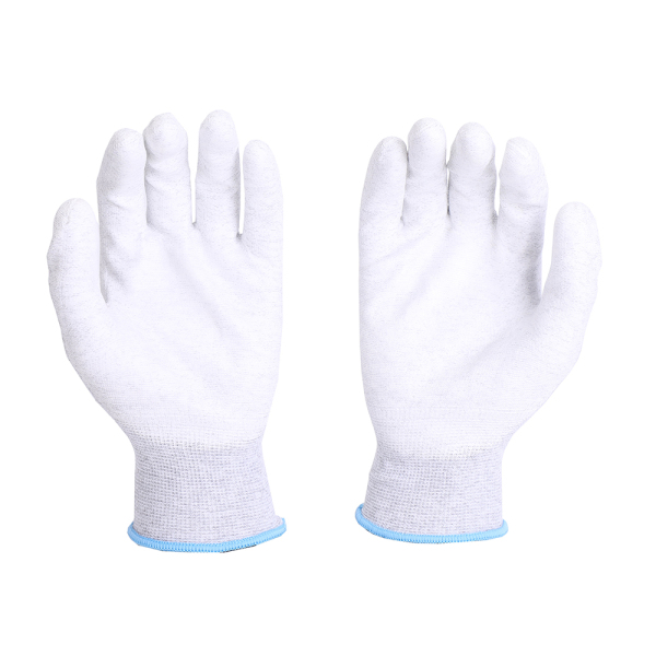 Anti static(ESD) work gloves for PC building-2 Pairs,Thin and lightweight all purpose work gloves,Ideal for Light Duty Work WL-P301