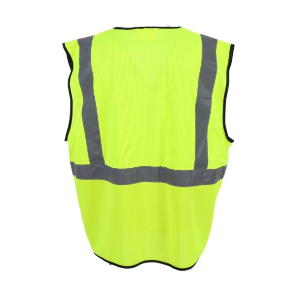 EN ISO 20471 tellow color high visibility  Reflective safety vest WL-3001