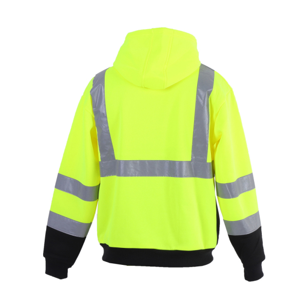  Hi Vis Class 3 Viz- Anti pill Fleece Full-Zip Hoodie WL-3018