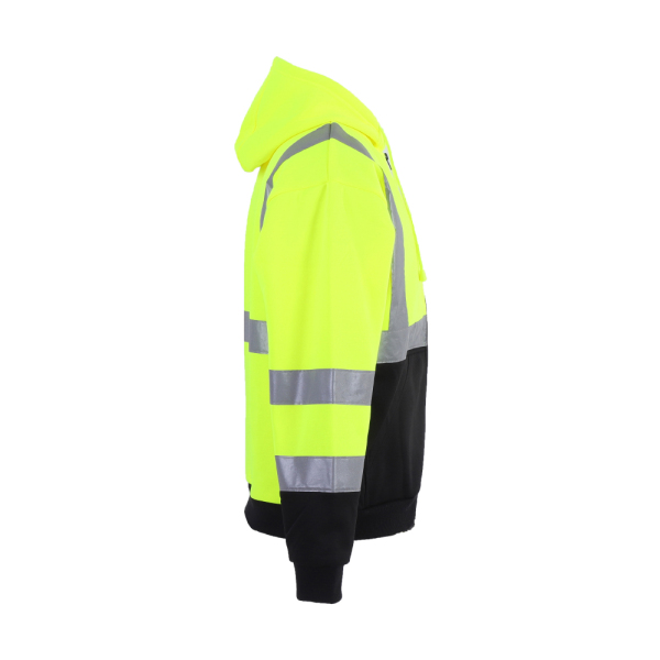  Hi Vis Class 3 Viz- Anti pill Fleece Full-Zip Hoodie WL-3018