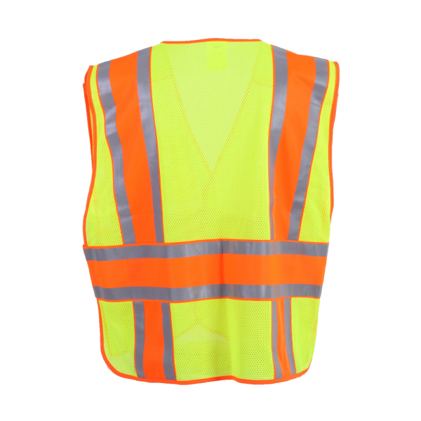 Industrial 5-Point Breakaway High Visibility Safety Vest, Type R Class 2 WL-3010