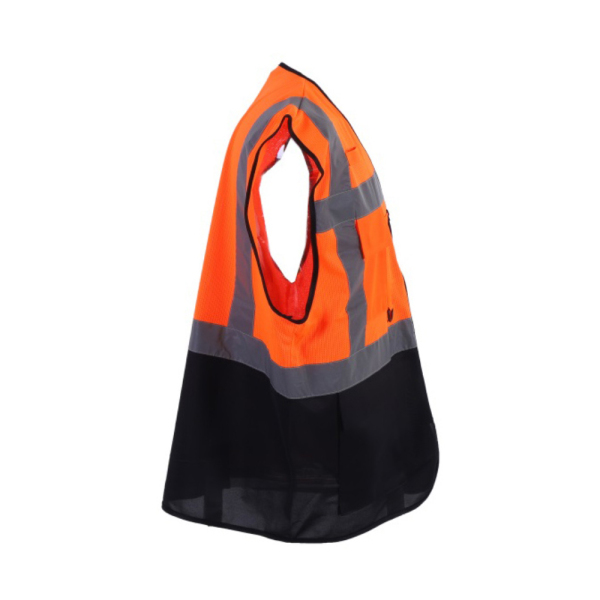 EN ISO 20471 high visibility Reflective safety vest with Pockets  WL-3001-1