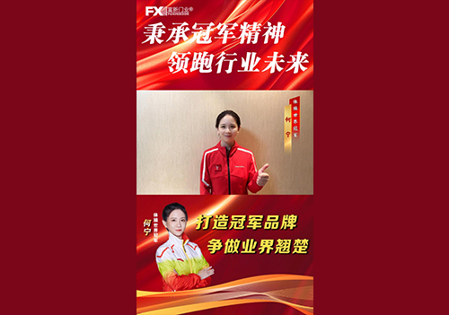 世界冠军何宁｜为何选择代言富新门业？