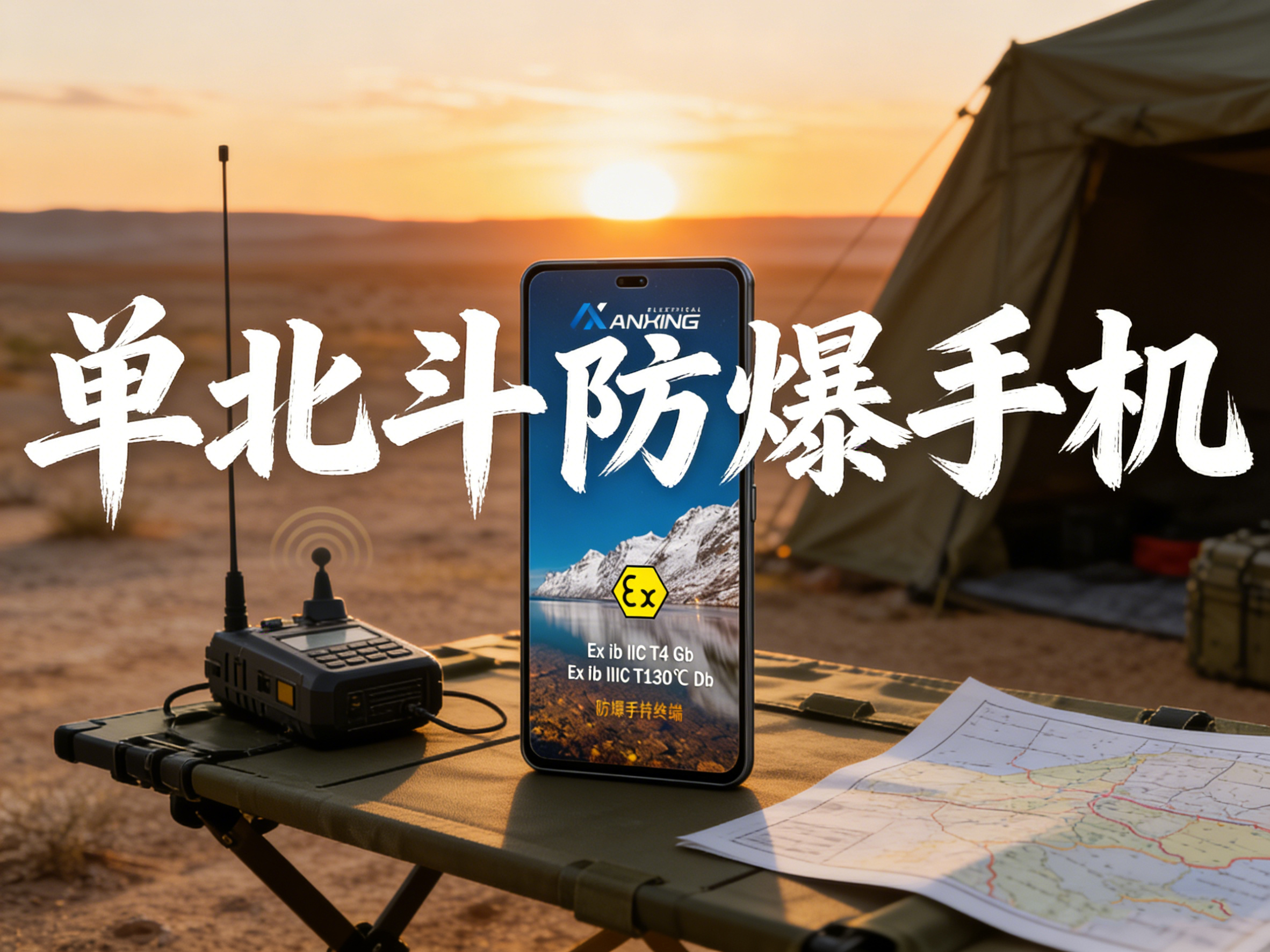 纯国产定位：单北斗防爆手机，数据安全不依赖境外