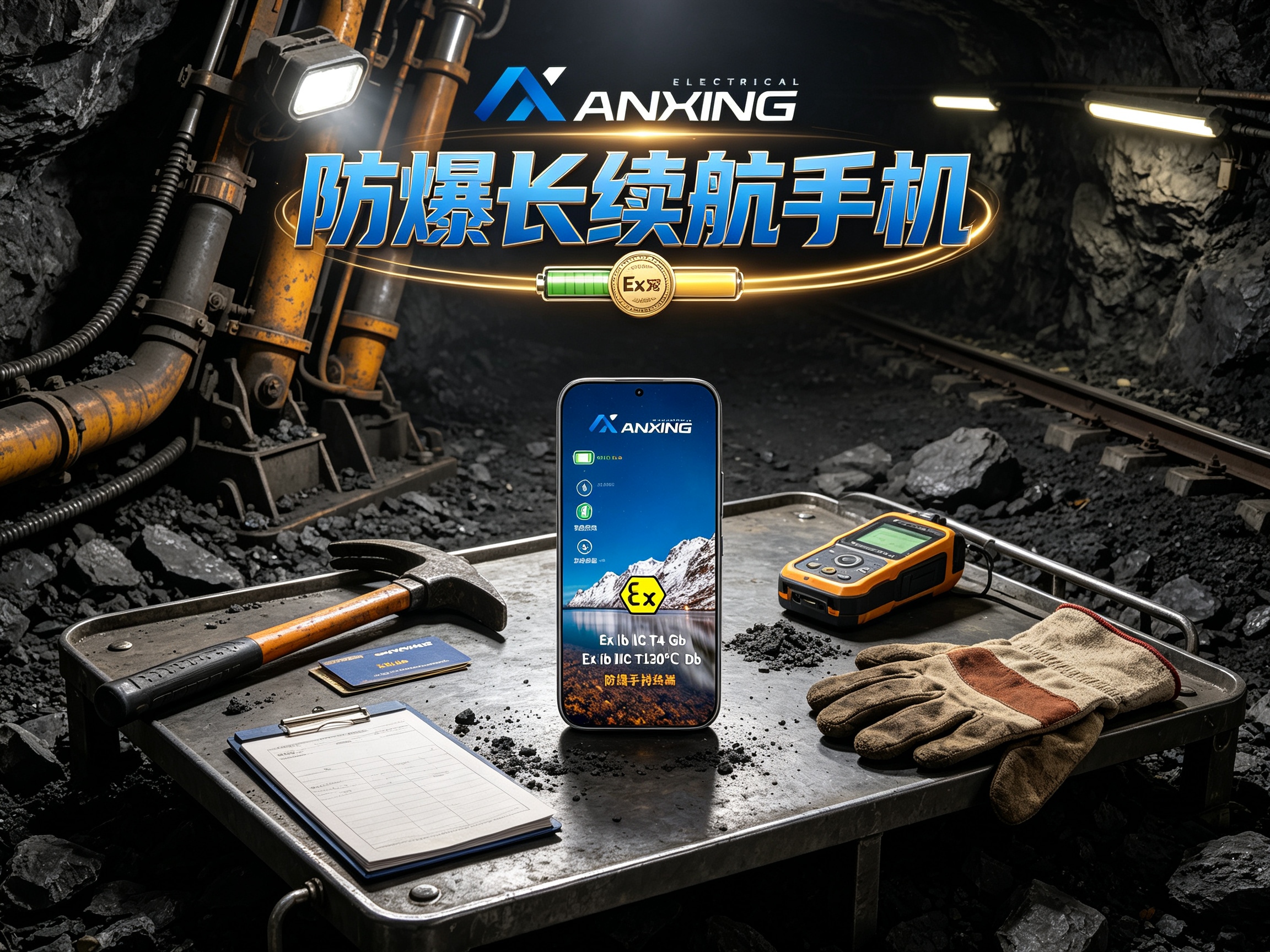 户外高危作业为什么看重防爆长续航手机