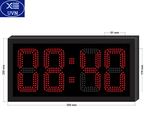 Real-Time Display Led Clock 