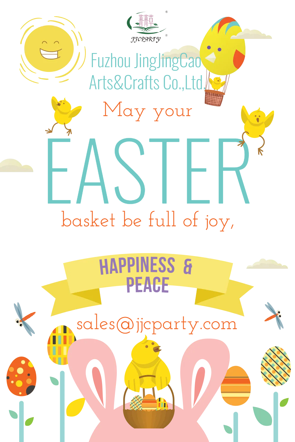 JINGJINGCAO 2022 happy Easter 